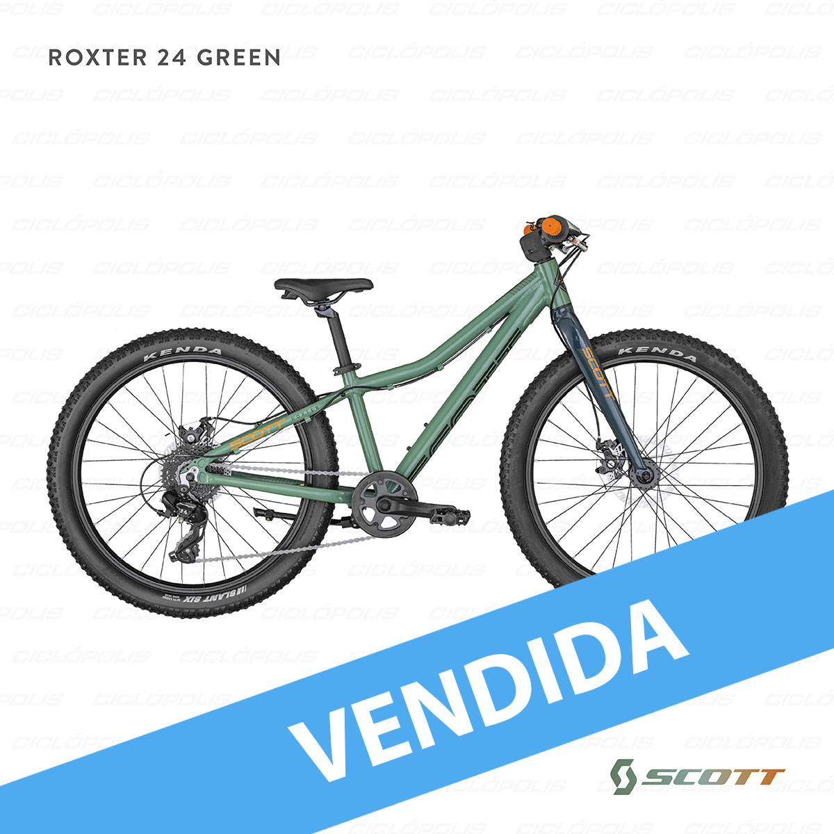 ciclopolis-roxter-24-green-vendida