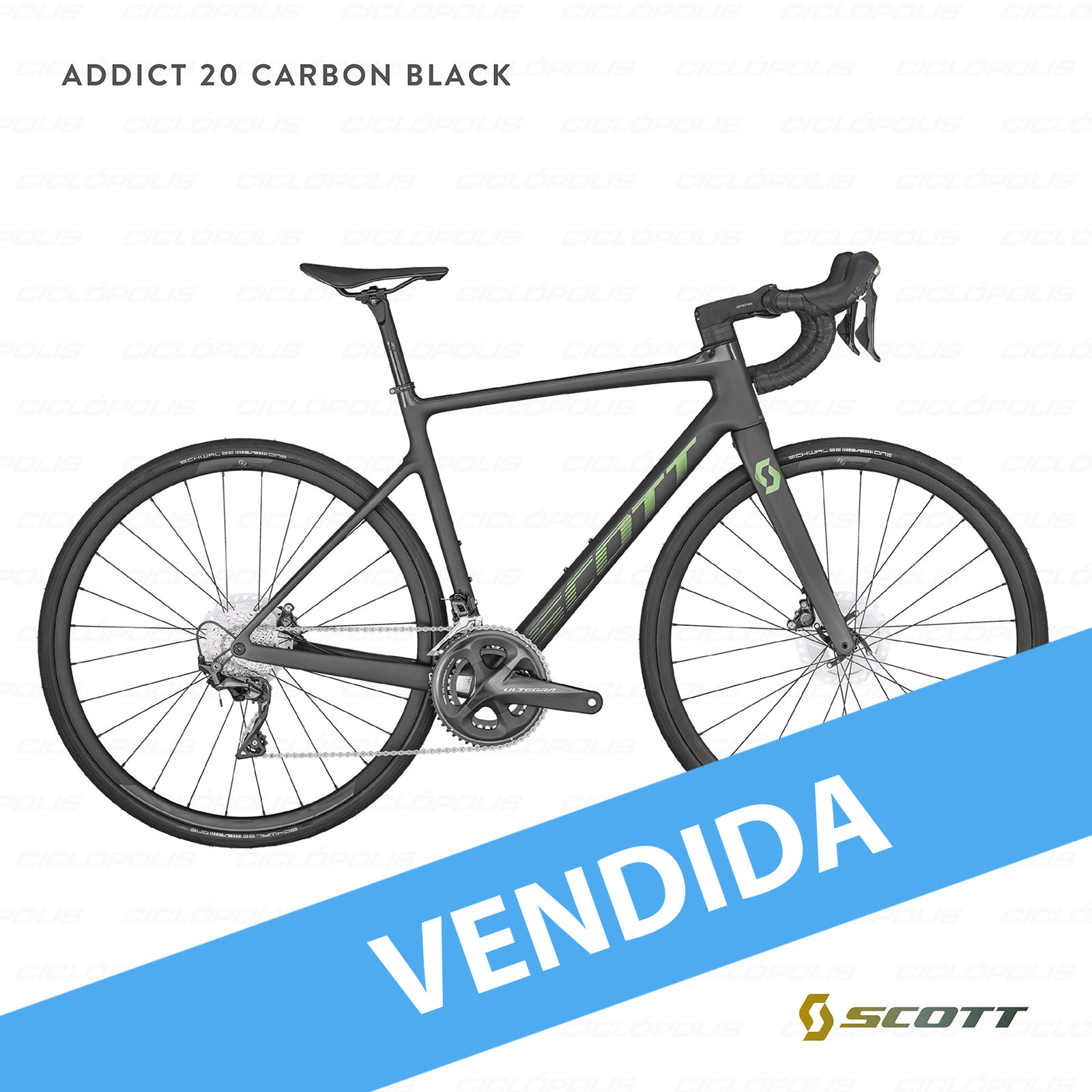 ciclopolis-scott-addict-20-carbon-black-vendida
